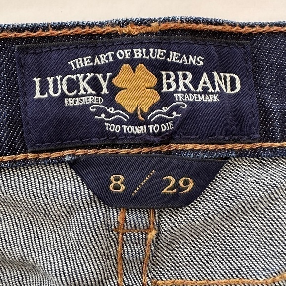 Lucky Brand jeans, Zoe Straight Cropped in a stretch denim - Picture 12 of 15